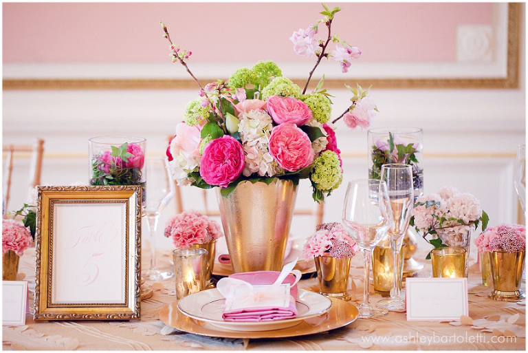 Robertson's flowers table decor