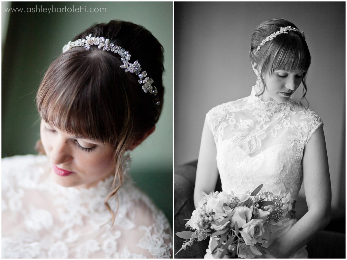 lace wedding gown