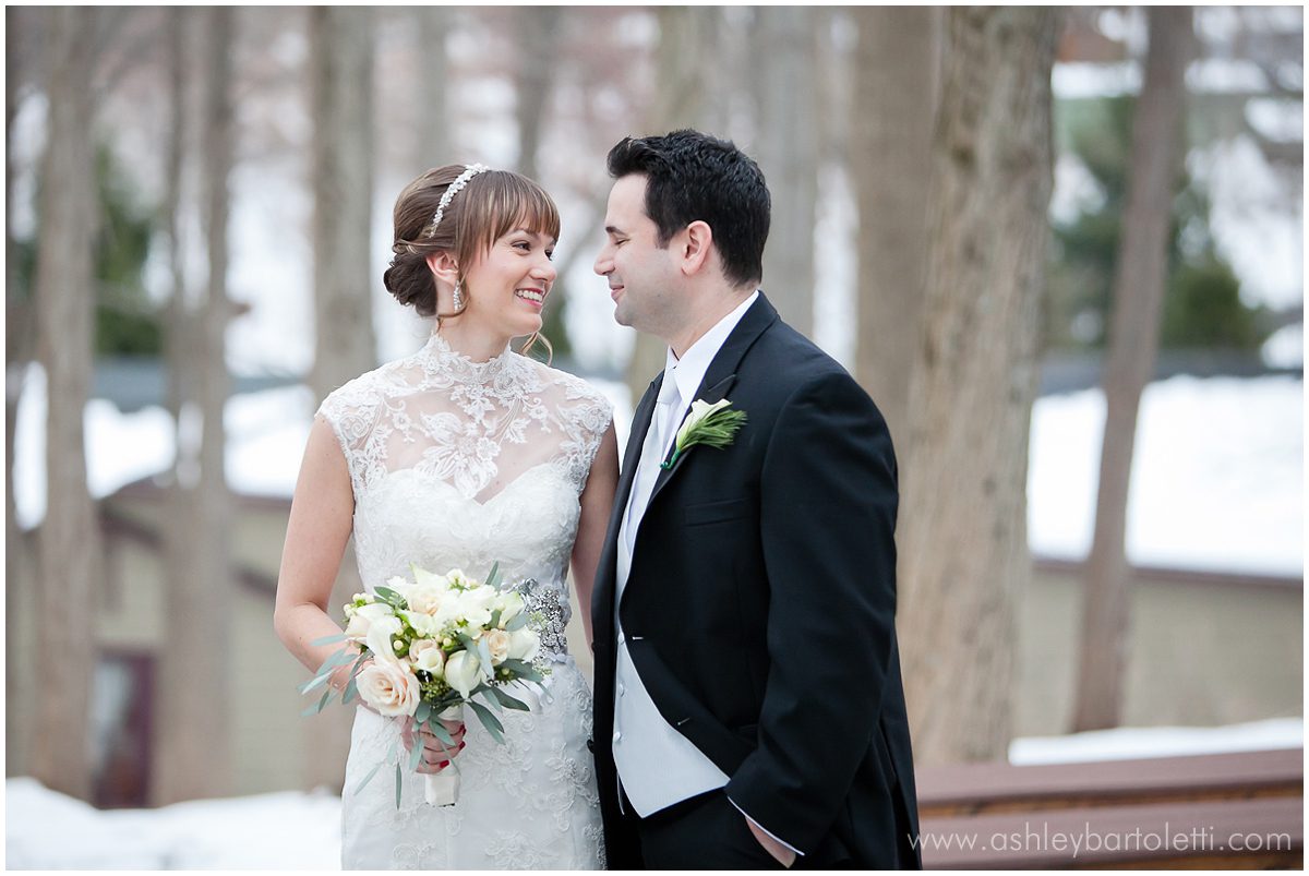 Stroudsmoor Contry Inn winter Wedding