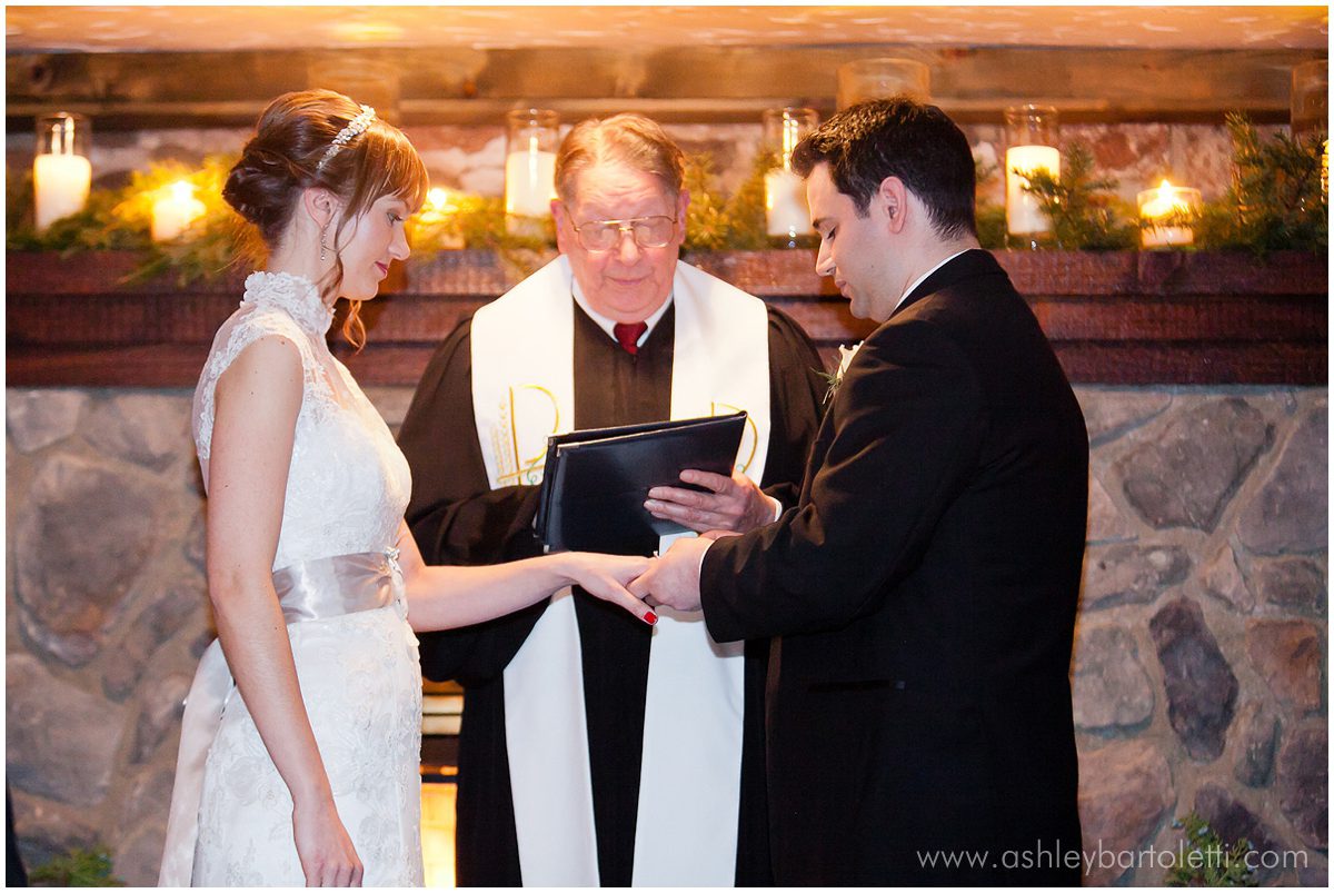 Stroudsmoor Contry Inn winter Wedding