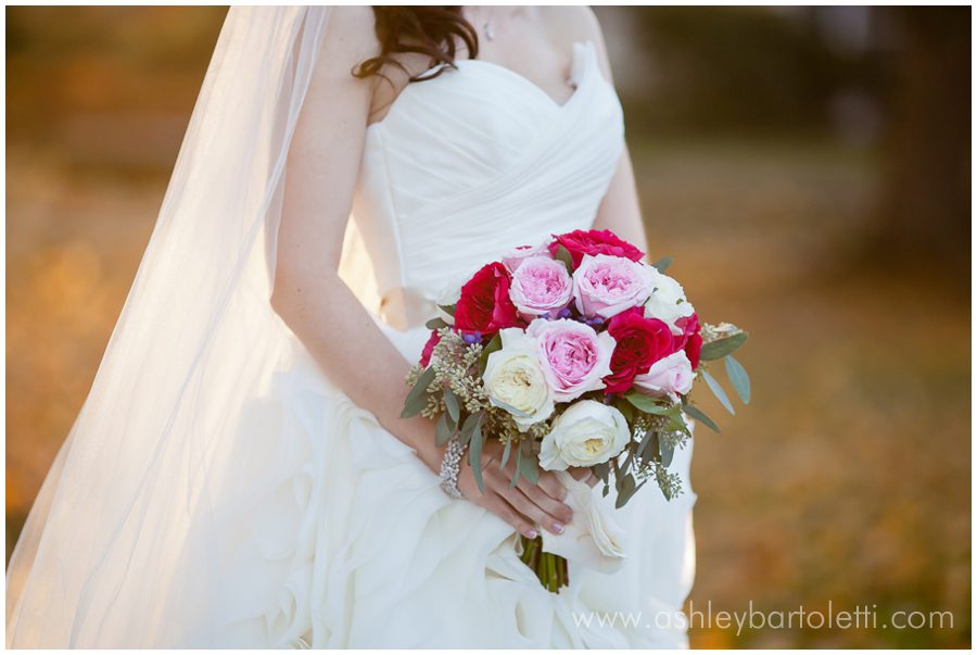 bridal bouquet by McCarthy Flowers