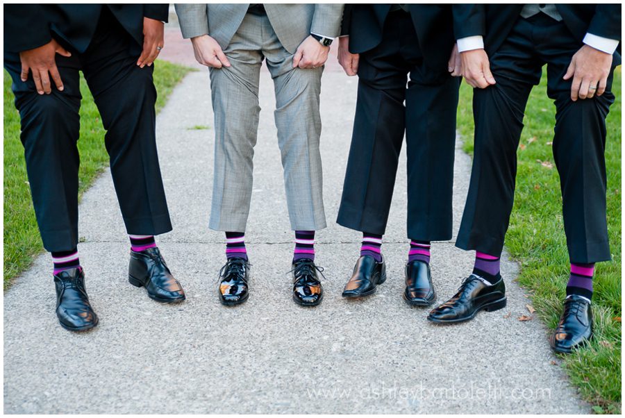 groomsmen's crazy socks