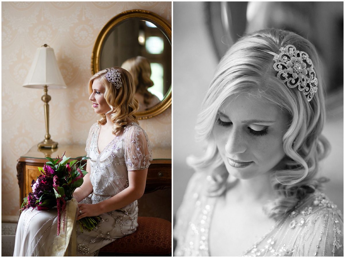 glamorous bridal hair by Up Your Do