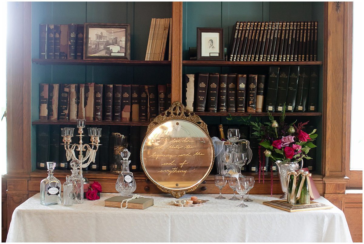 vintage rentals from Elegant Event Settings