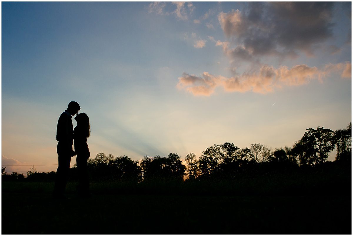 rustic fall engagement session