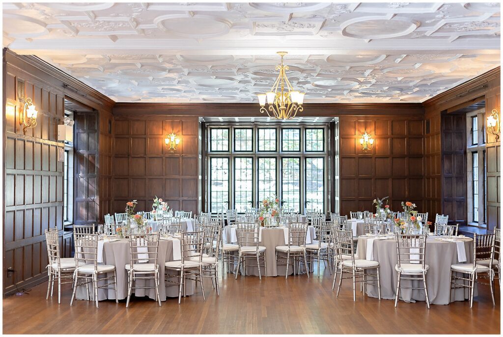 Parque reception details elegant wedding